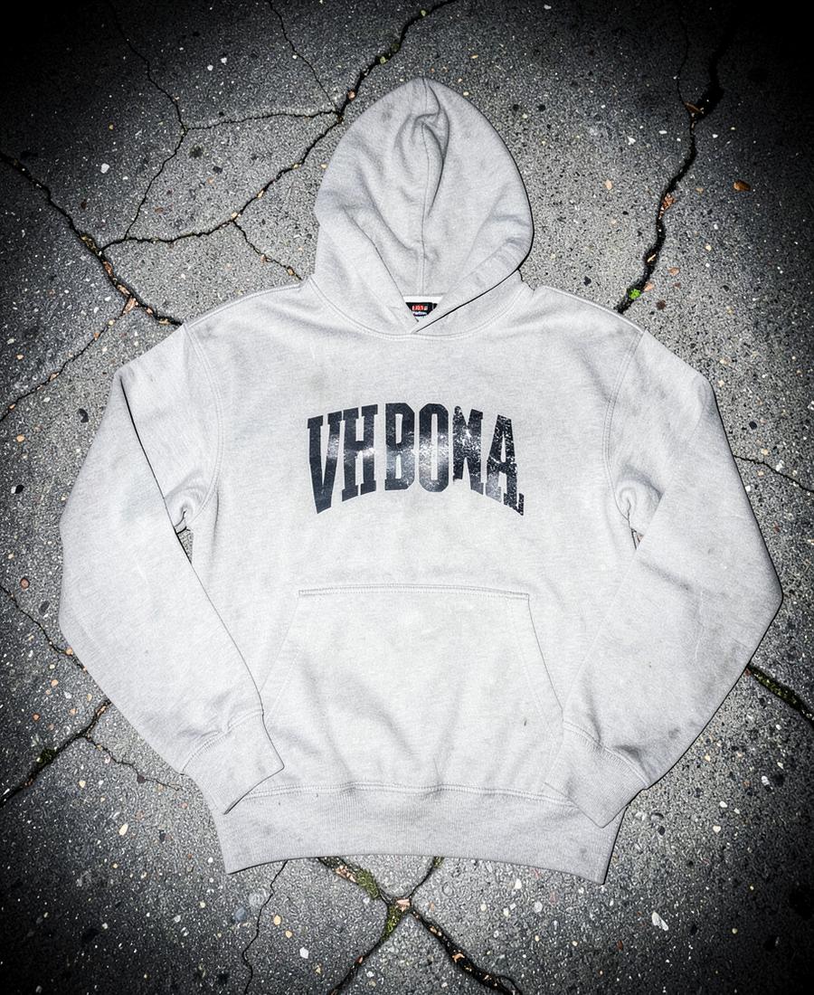 Wandputz Hoodie Grau